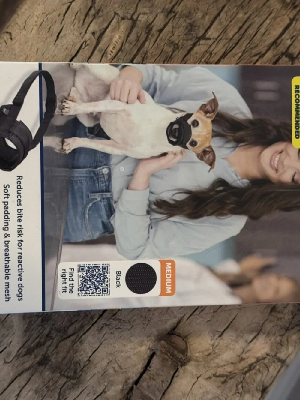 PetSafe Soft Muzzle Black Medium NIB